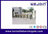 SST 304 Intelligent Controlled Access Turnstiles Safety Pedestrian Barrier Gate