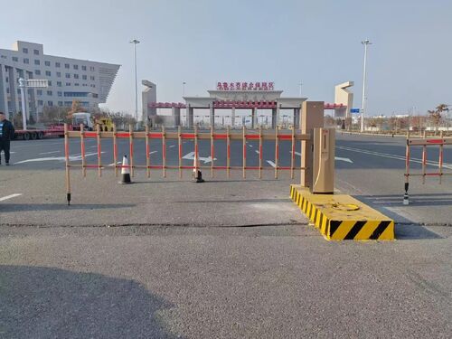 Aktueller Firmenfall über E40Pro Barrier Gate | Main Entrance of Comprehensive Bonded Zone