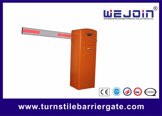 Parkplatz-Zugriffskontrolle Orange Farbe 6s 6m Gerade Aluminium Arm Barriere Tor