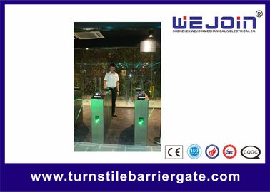 Intelligent Flap barrier integrated with IC Card and 304 stainless steel Housing