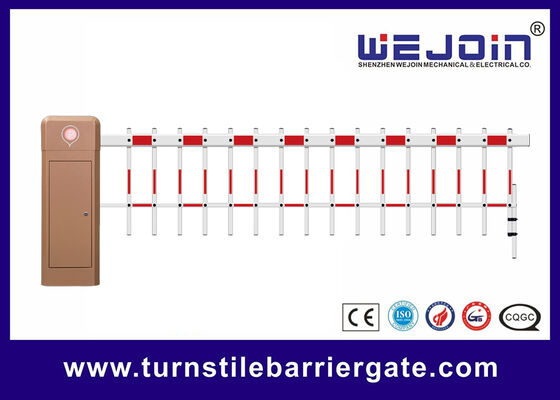 Shenzhen ISO-zertifizierter 100% Duty Cycle schöner elektromechanischer 4,5 m Doppelzaunarm für gehobene Wohngebiete